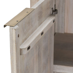 Ledro Whitewash Buffet - Ornate Home