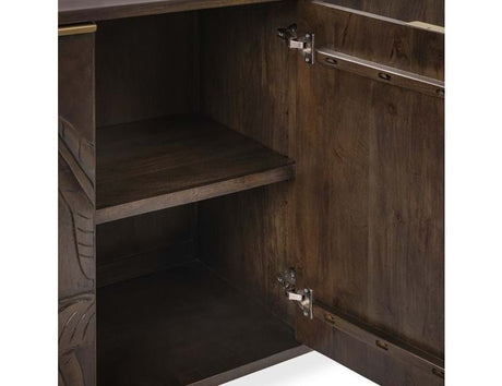 Ledro Whitewash Cabinet - Ornate Home