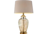 Lee Gold/Clear Table Lamp - Ornate Home