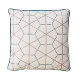 Lee Turquoise Throw Pillow - Ornate Home
