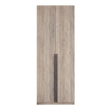 Lee Wardrobe Closet 1.0 in Rustic Grey - Ornate Home