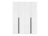 Lee Wardrobe Closet 1.0 in White (set of 2) - Ornate Home