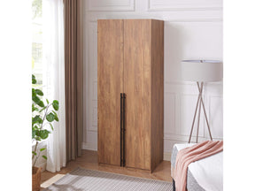 Lee Wardrobe Closet 2.0 in Golden Brown - Ornate Home