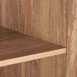 Lee Wardrobe Closet 2.0 in Golden Brown - Ornate Home