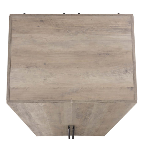 Lee Wardrobe Closet 2.0 in Rustic Grey - Ornate Home