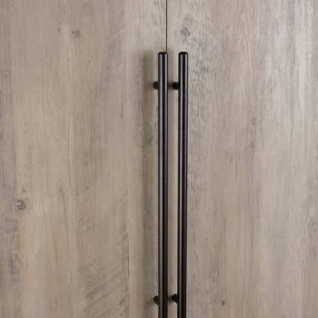 Lee Wardrobe Closet 2.0 in Rustic Grey (set of 3) - Ornate Home