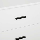 Lee Wardrobe Closet 2.0 in White (set of 2) - Ornate Home