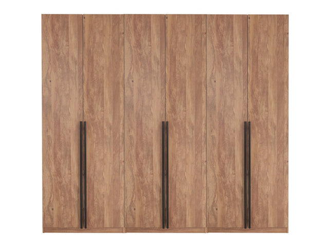 Lee Wardrobe Closet 3.0 in Golden Brown (set of 3) - Ornate Home