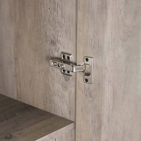 Lee Wardrobe Closet 3.0 in Rustic Grey (set of 3) - Ornate Home