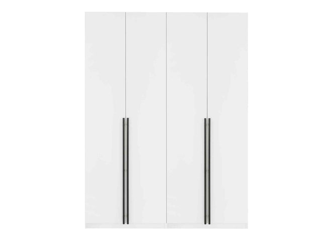 Lee Wardrobe Closet 3.0 in White (set of 2) - Ornate Home