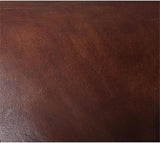 Leeds Vintage Dark Brown Top Grain Leather Accent Chair - Ornate Home