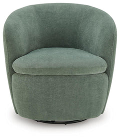 Leemont Juniper Swivel Accent Chair - Ornate Home