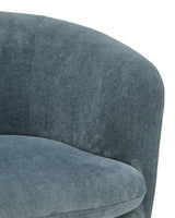 Leemont Mist Swivel Accent Chair - Ornate Home