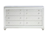 Leesa Silver Dresser - Ornate Home
