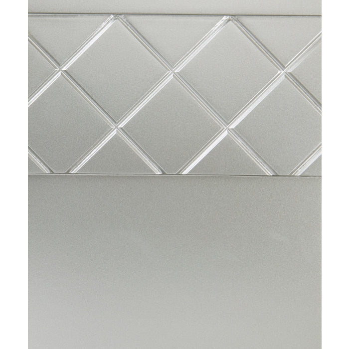 Leesa Silver Eastern King Platform Bed - Ornate Home