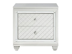 Leesa Silver Nightstand - Ornate Home