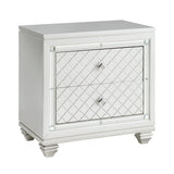 Leesa Silver Nightstand - Ornate Home