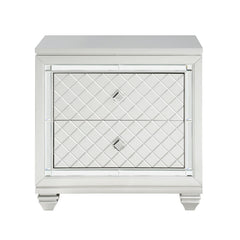 Leesa Silver Nightstand - Ornate Home