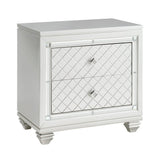 Leesa Silver Nightstand - Ornate Home