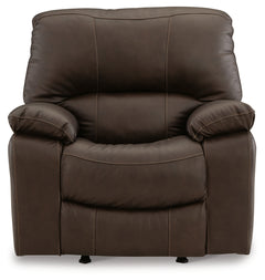 Leesworth Dark Brown Power Reclining Sofa, Loveseat and Recliner - Ornate Home