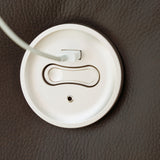 Leesworth Dark Brown Power Reclining Sofa (Online Special Price) - Ornate Home