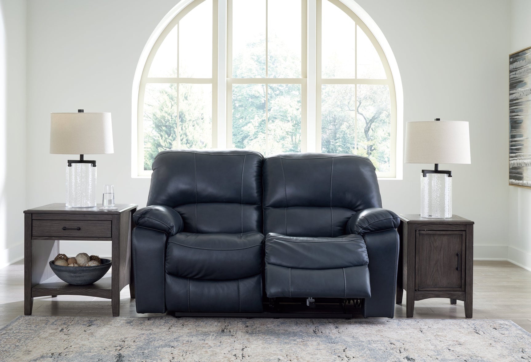 Leesworth Ocean Power Reclining Loveseat (Online Special Price) - Ornate Home