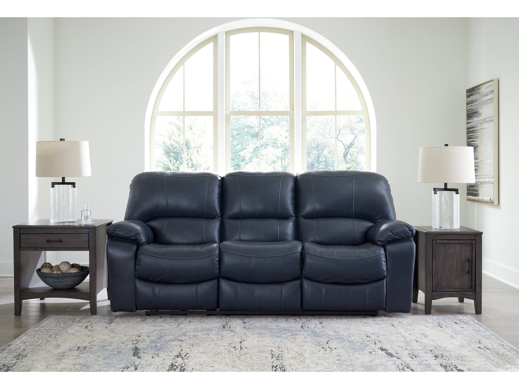 Leesworth Ocean Power Reclining Sofa (Online Special Price) - Ornate Home