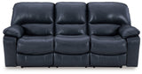 Leesworth Ocean Power Reclining Sofa (Online Special Price) - Ornate Home