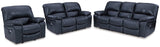 Leesworth Power Reclining Sofa, Loveseat and Recliner - Ornate Home