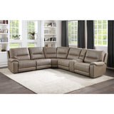 Legrande Gray Corner Seat - Ornate Home