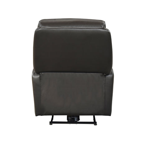 Leif Dark Drown Power Reclining Chair - Ornate Home