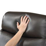 Leif Dark Drown Power Reclining Chair - Ornate Home
