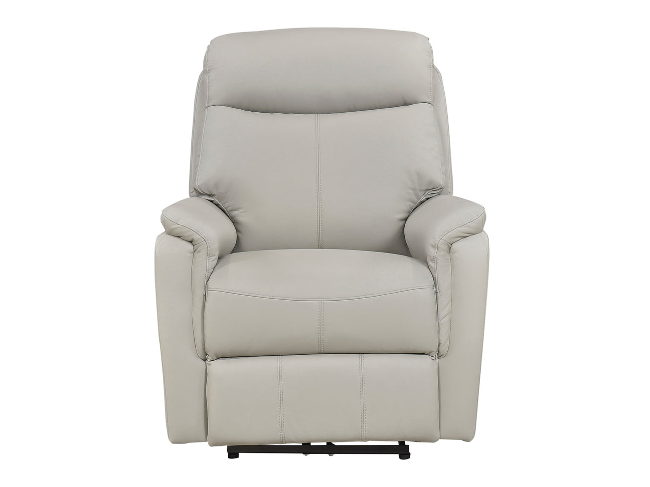 Leif Light Gray Power Reclining Chair - Ornate Home