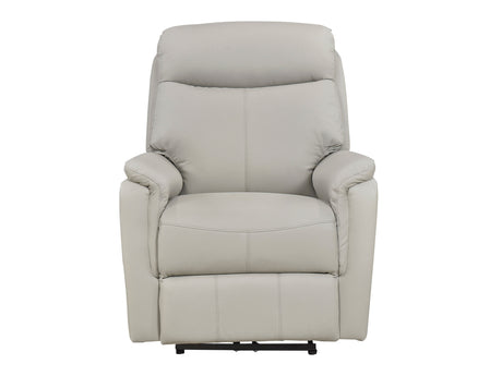 Leif Light Gray Power Reclining Chair - Ornate Home