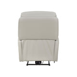 Leif Light Gray Power Reclining Chair - Ornate Home