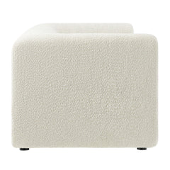 Leif Pearl 89" Boucle Upholstered Sofa - Ornate Home