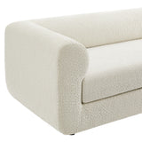 Leif Pearl 89" Boucle Upholstered Sofa - Ornate Home