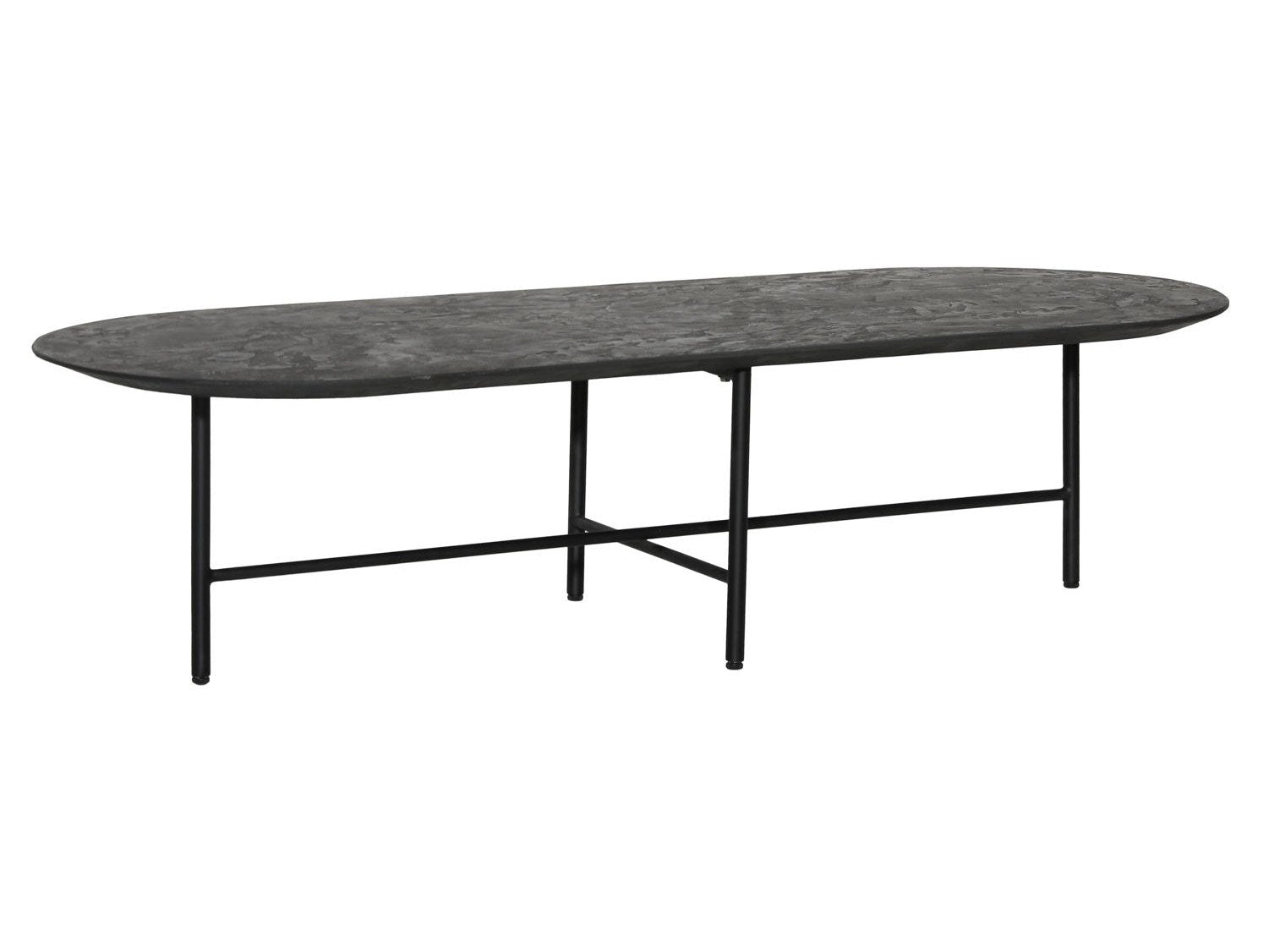 Leigh Black Coffee Table - Ornate Home