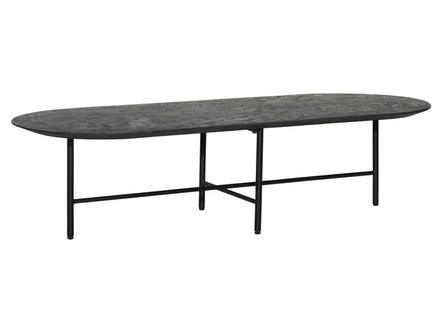 Leigh Black Coffee Table - Ornate Home