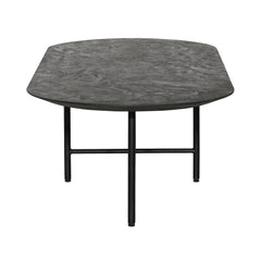 Leigh Black Coffee Table - Ornate Home