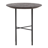 Leigh Black Side Table - Ornate Home