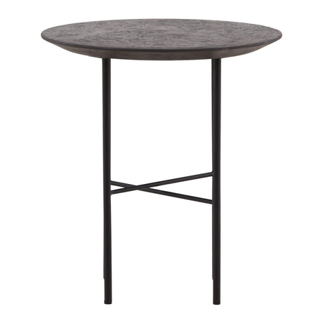 Leigh Black Side Table - Ornate Home