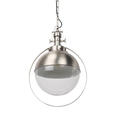 Leighton Antique Nickel Pendant Light - Ornate Home