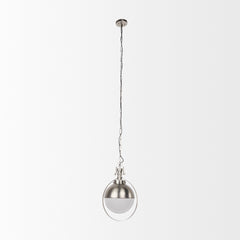 Leighton Antique Nickel Pendant Light - Ornate Home
