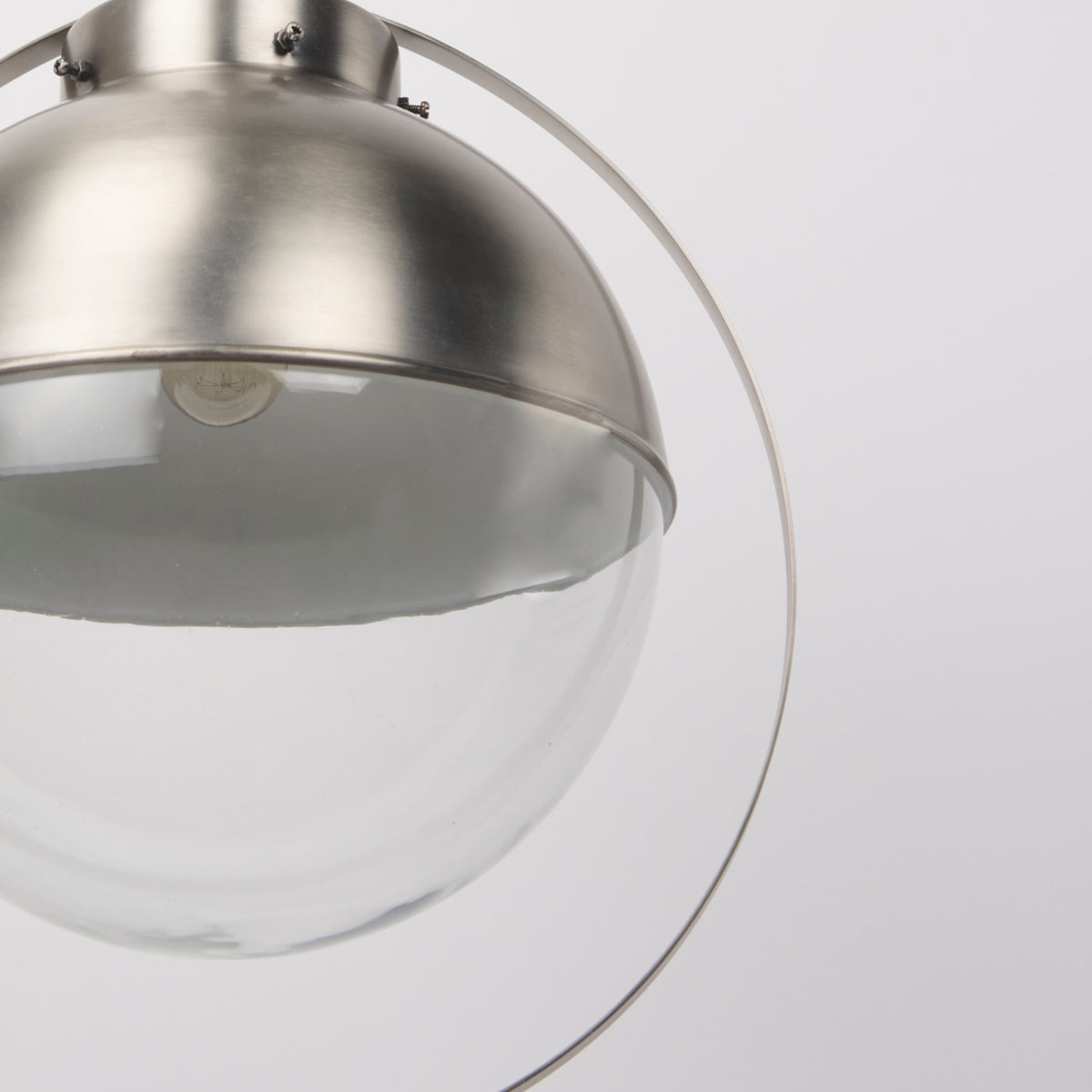 Leighton Antique Nickel Pendant Light