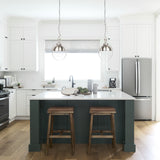 Leighton Antique Nickel Pendant Light