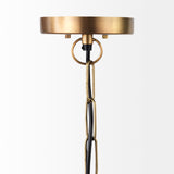 Leighton Gold Metal Spherical Pendant Light - Ornate Home