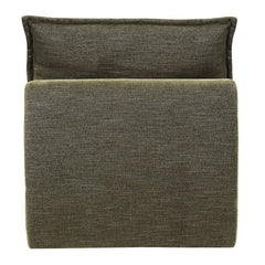 Leighton Green Modular - Armless Chair W/1 Pillow - Ornate Home