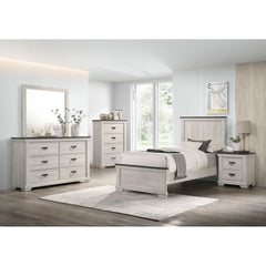 Leighton Two Tone Nightstand - Ornate Home
