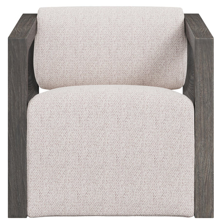 Leilani Beige/Cream/Smoked Truffle Outdoor Swivel Chair - Ornate Home